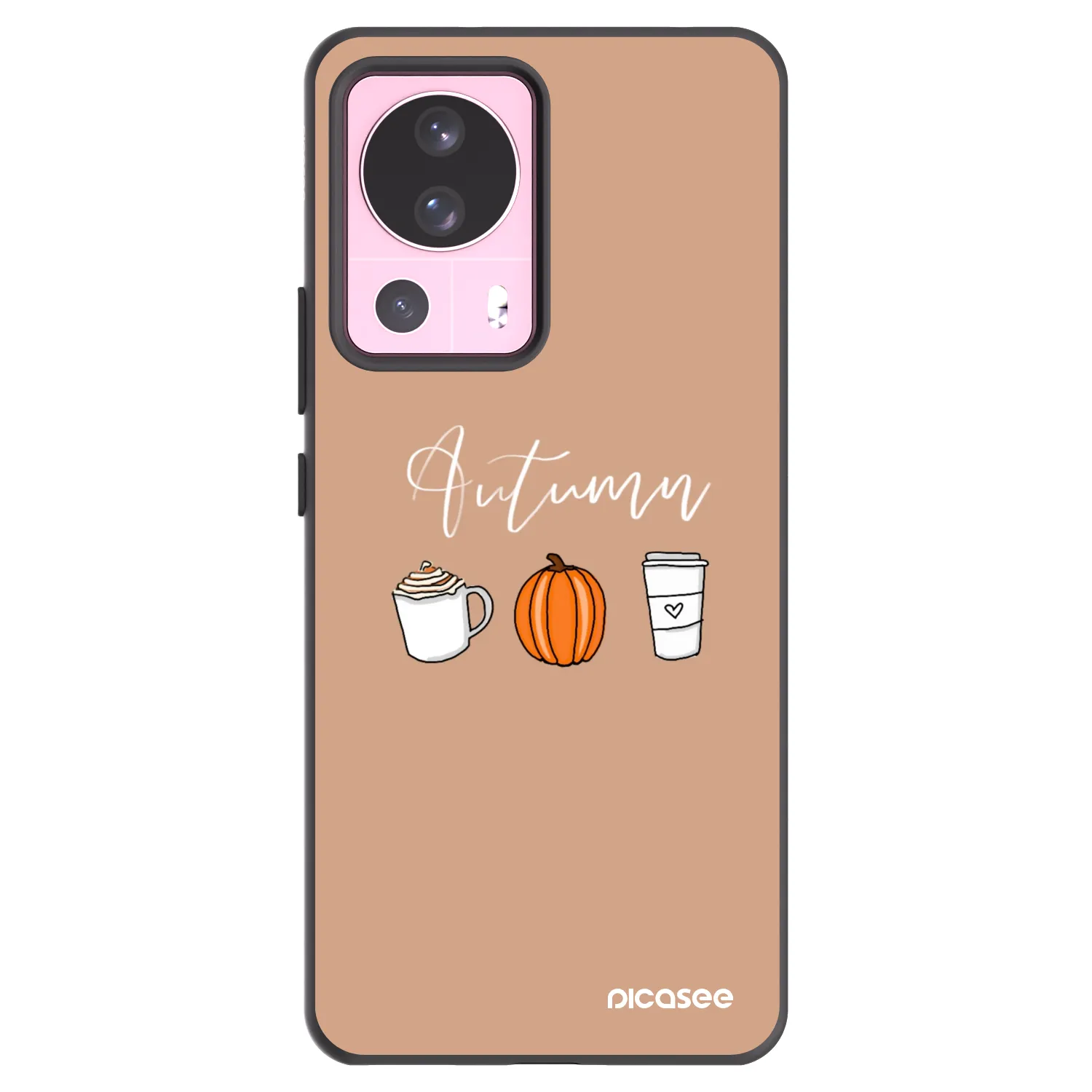 Picasee Xiaomi 13 Lite Hülle - Schwarzes Silikon - Autumn