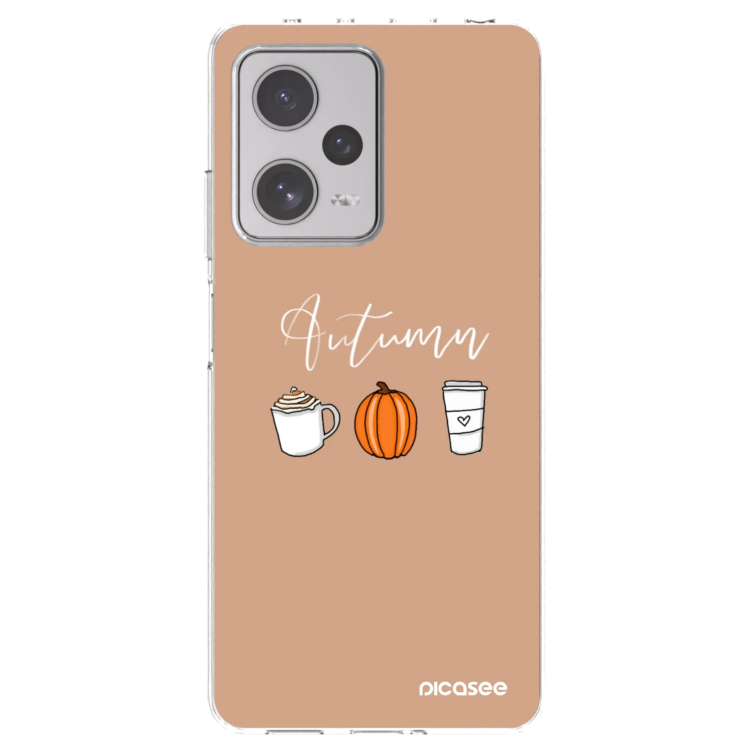Picasee Xiaomi Redmi Note 12 Pro+ 5G Hülle - Transparentes Silikon - Autumn