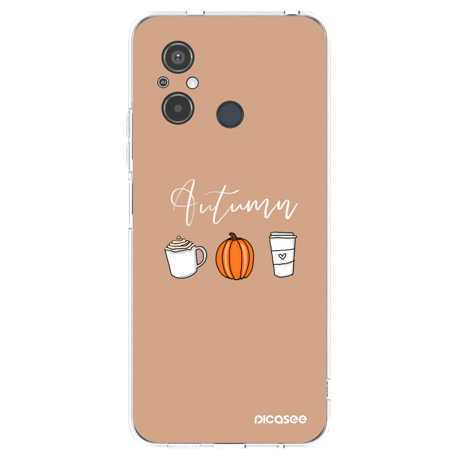Picasee Xiaomi Redmi 12C Hülle - Transparentes Silikon - Autumn
