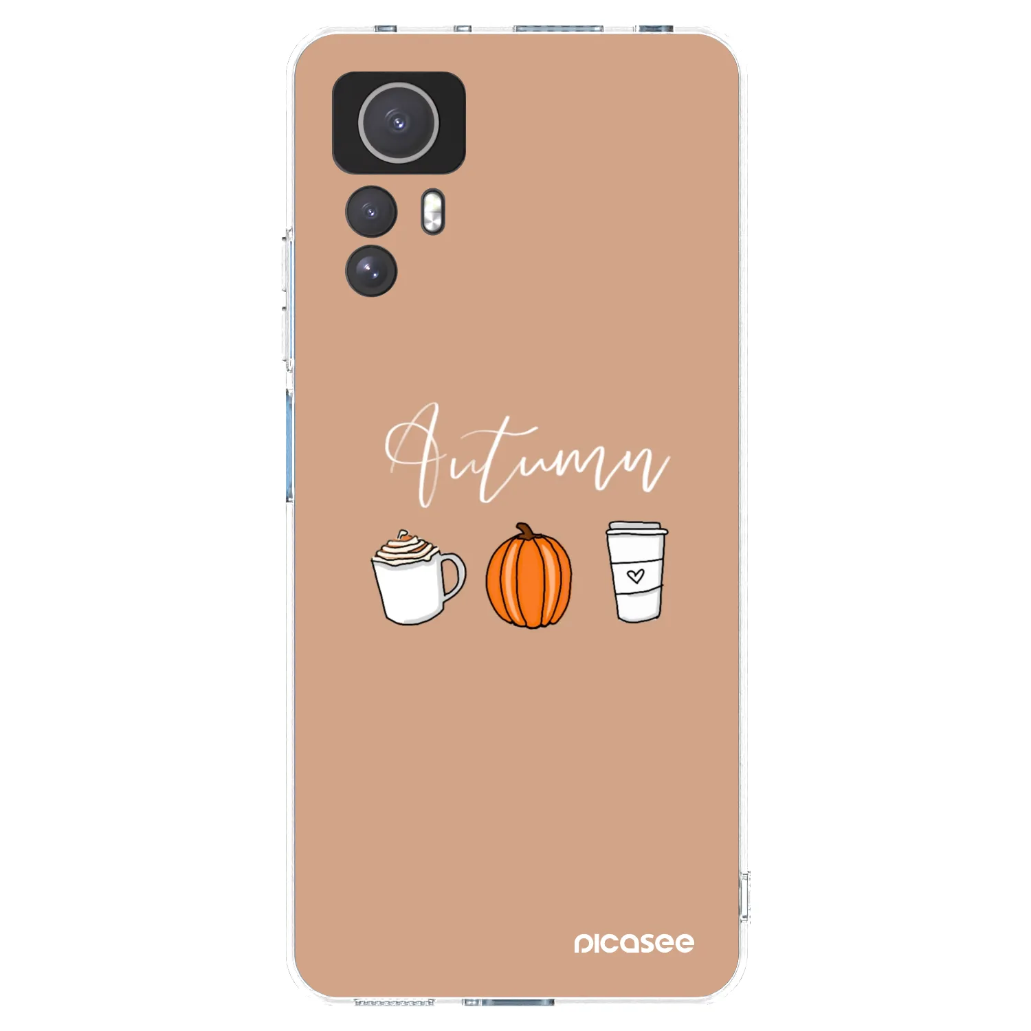 Picasee Xiaomi Redmi Note 12S Hülle - Transparentes Silikon - Autumn