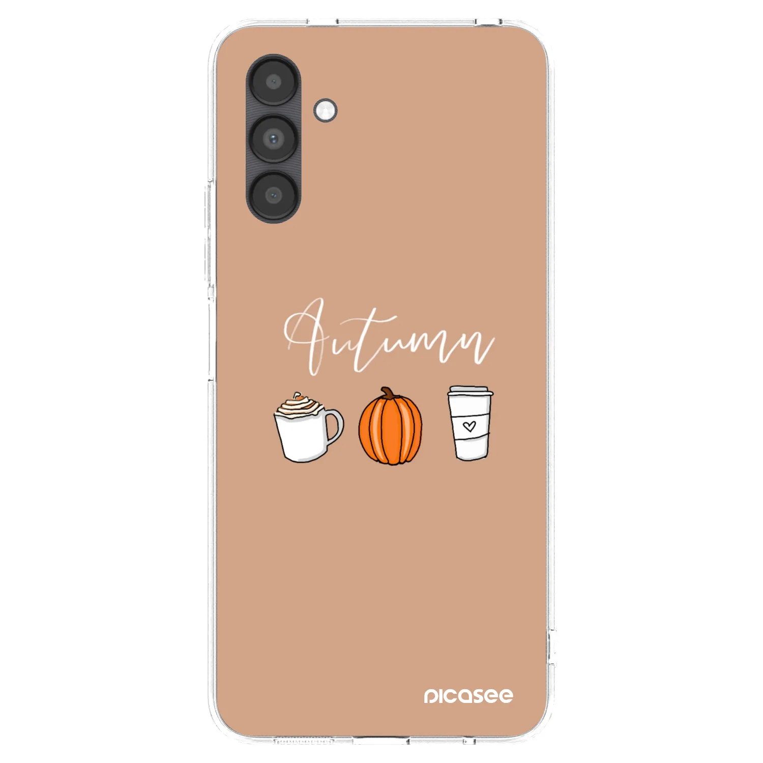 Picasee Samsung Galaxy A04s A047F Hülle - Transparentes Silikon - Autumn