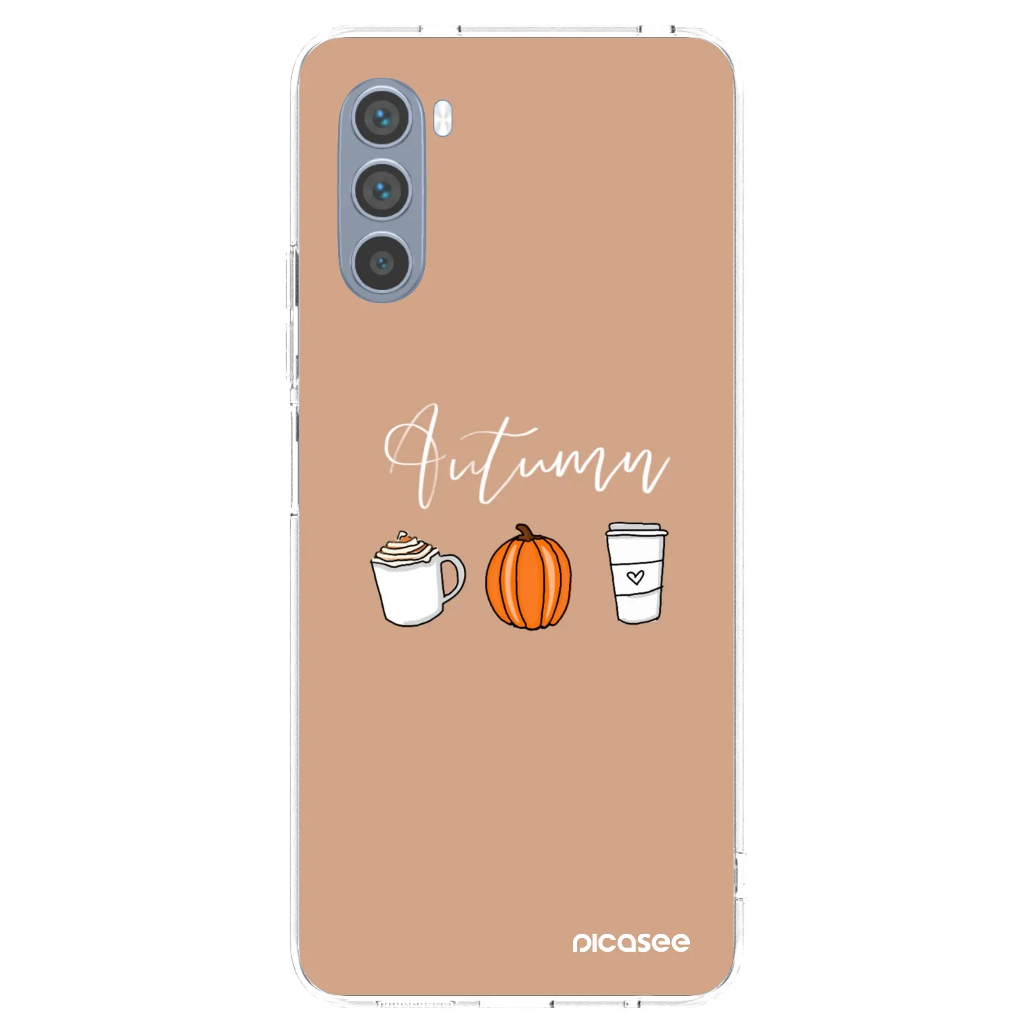 Picasee Motorola Moto G62 Hülle - Transparentes Silikon - Autumn