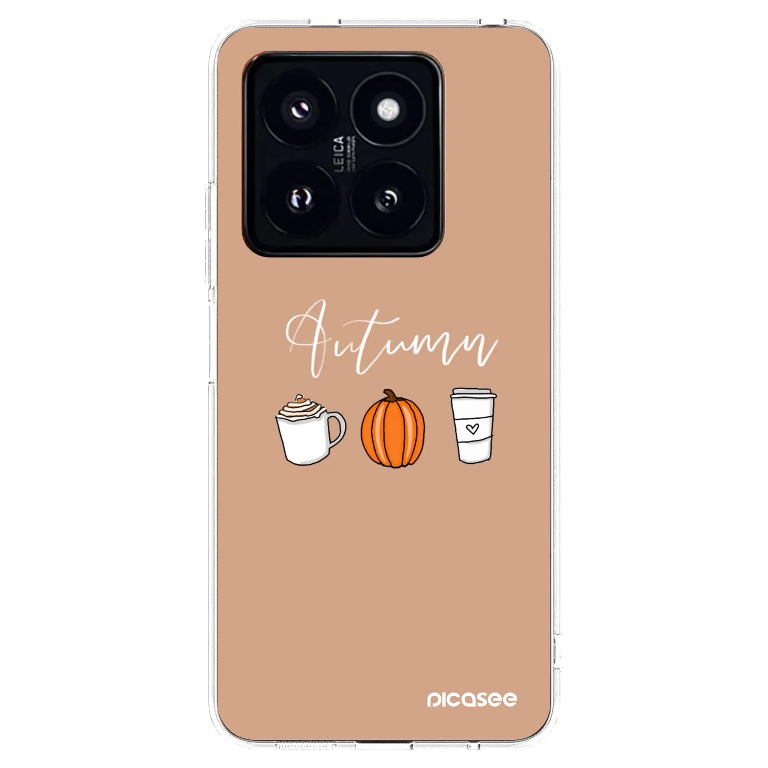 Picasee Xiaomi 14 Pro Hülle - Transparentes Silikon - Autumn