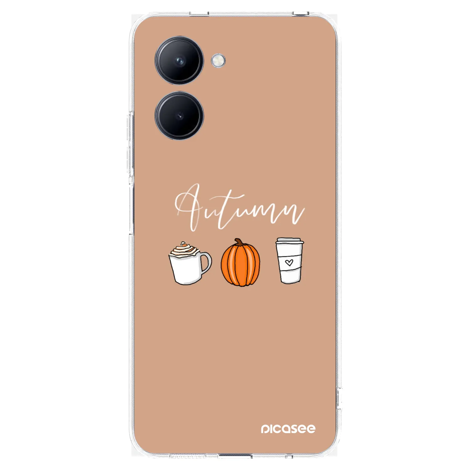 Picasee Realme C33 (2023) Hülle - Transparentes Silikon - Autumn