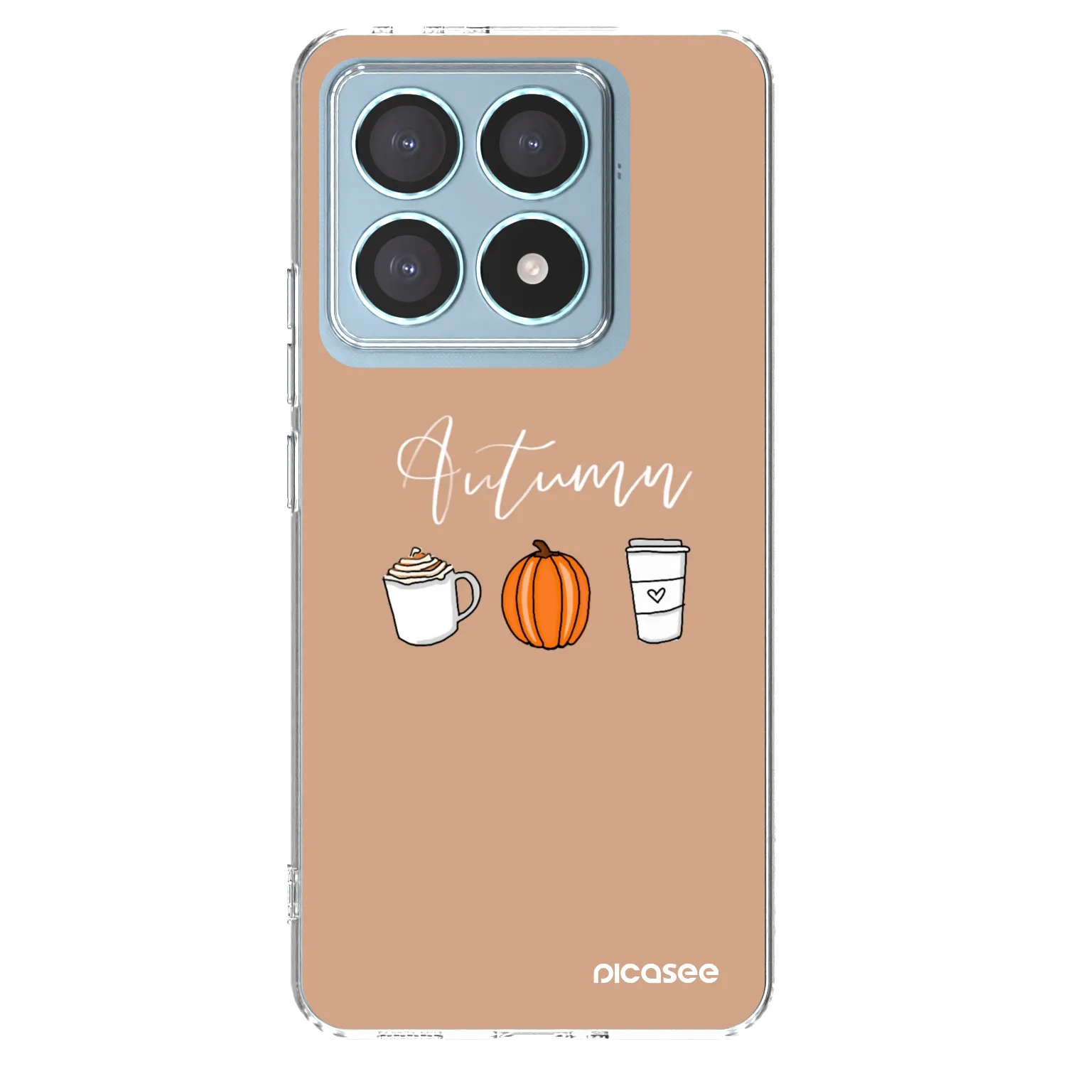 Picasee Xiaomi 14T Pro Hülle - Transparentes Silikon - Autumn