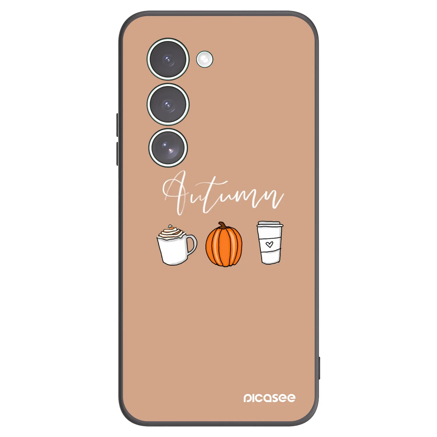 Picasee Xiaomi Redmi 15 5G Hülle - Schwarzes Silikon - Autumn