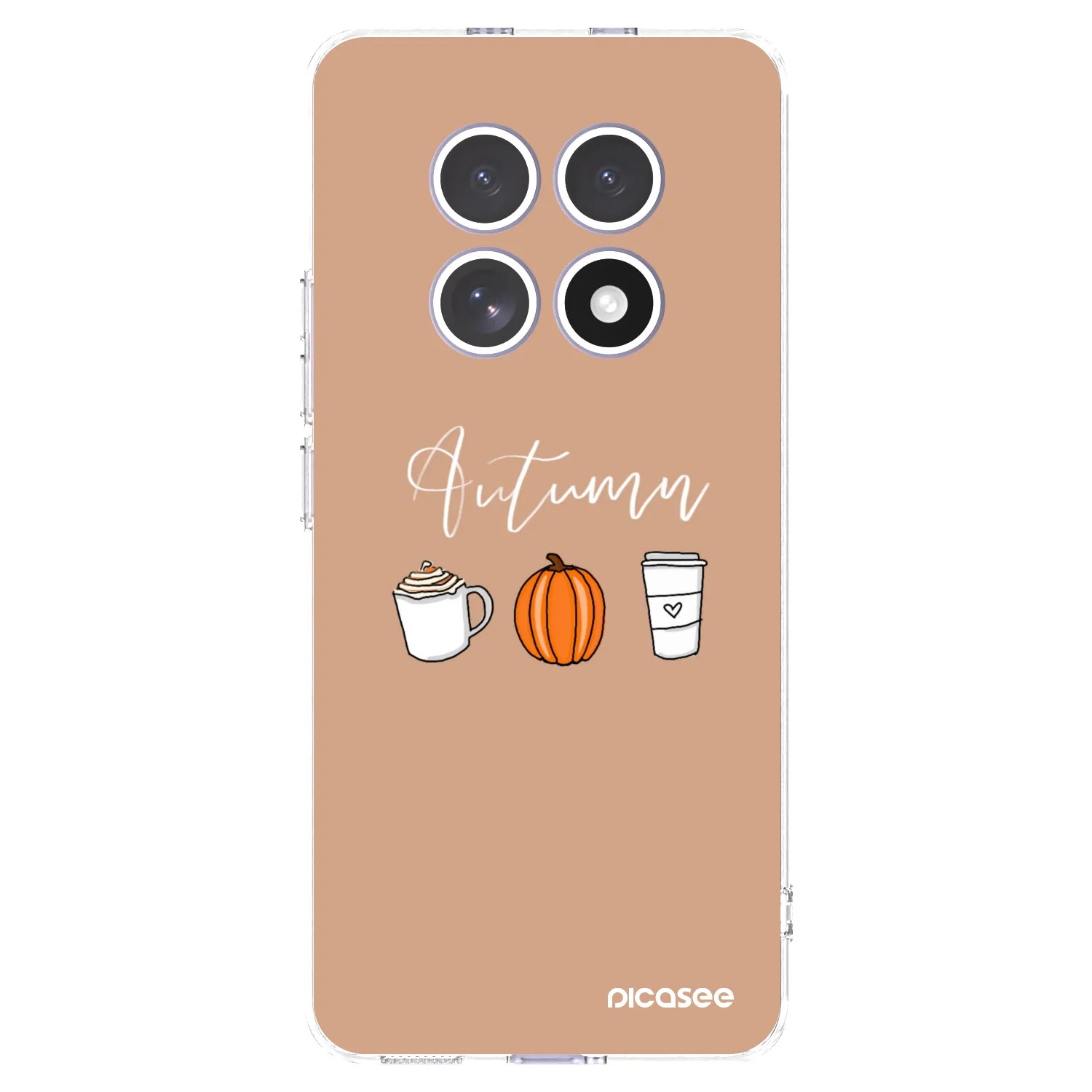 Picasee Xiaomi Redmi Note 15 4G Hülle - Transparentes Silikon - Autumn