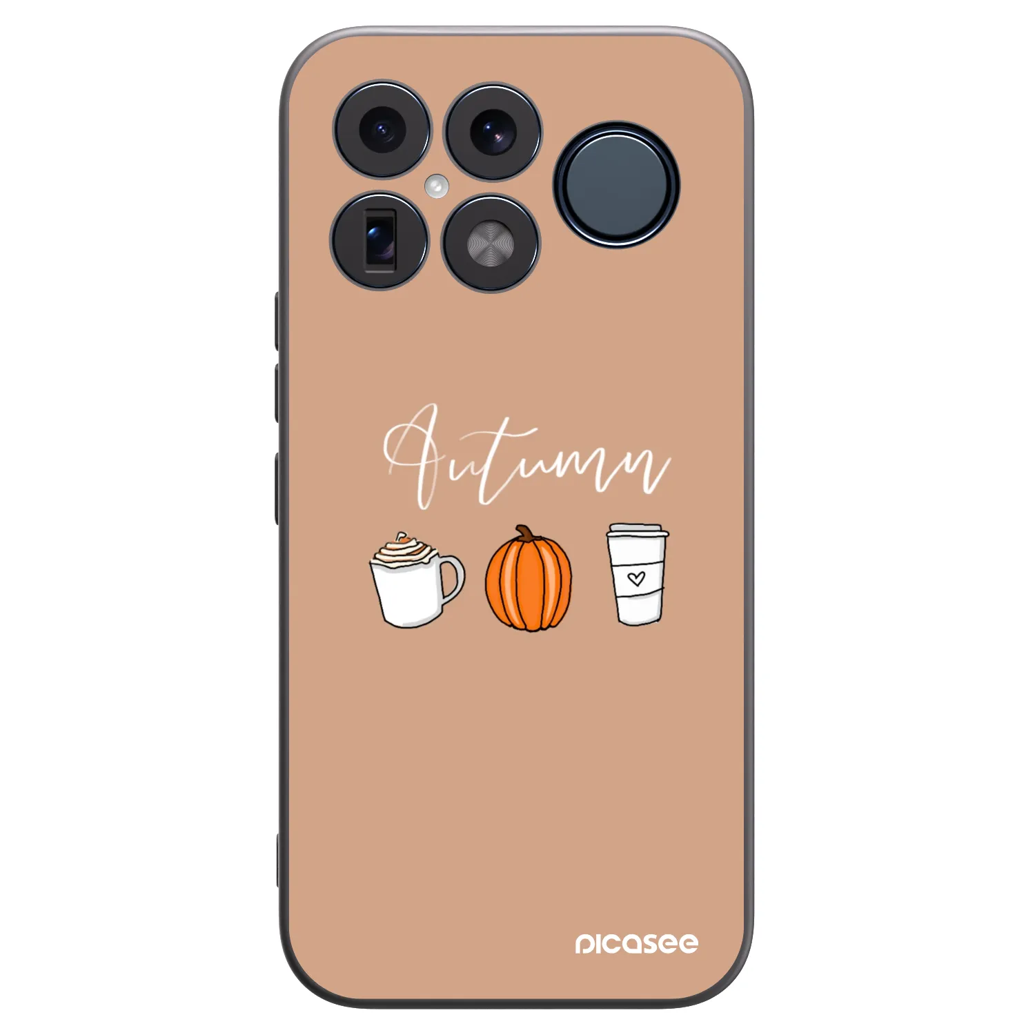 Picasee Xiaomi Poco F8 Ultra Hülle - Schwarzes Silikon - Autumn
