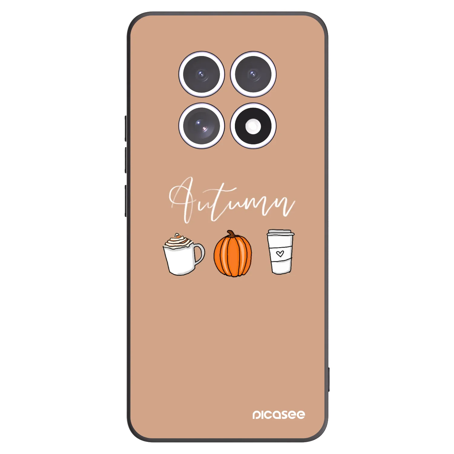 Picasee Xiaomi Redmi Note 15 5G Hülle - Schwarzes Silikon - Autumn