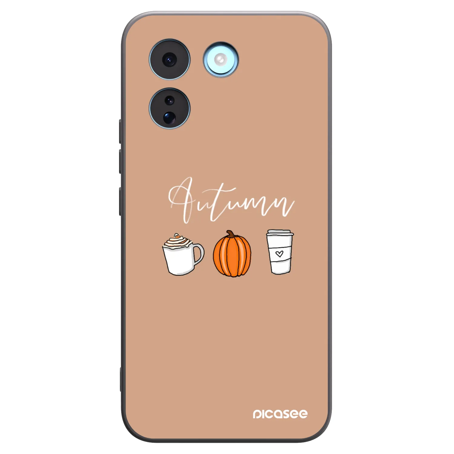 Picasee Xiaomi Redmi Note 17 Pro MAX 5G Hülle - Schwarzes Silikon - Autumn