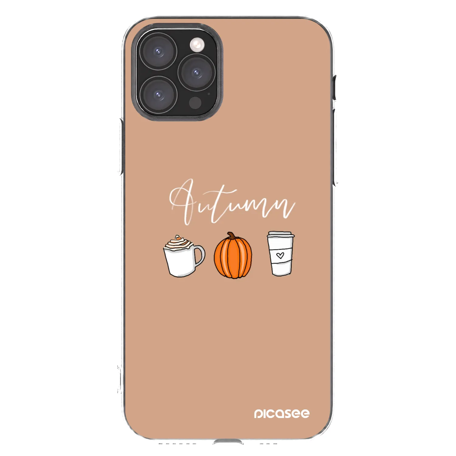 Picasee Apple iPhone 11 Pro Hülle - Transparentes Silikon - Autumn