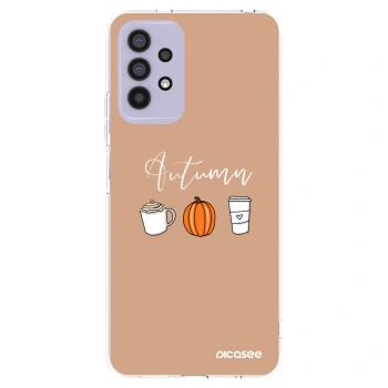 Picasee Samsung Galaxy A32 4G SM-A325F Hülle - Transparentes Silikon - Autumn