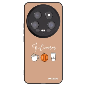 Picasee Xiaomi 14 Ultra Hülle - Schwarzes Silikon - Autumn