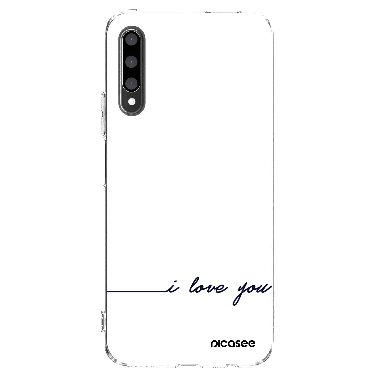 Picasee Honor 9X Pro Hülle - Transparentes Silikon - Ich liebe dich