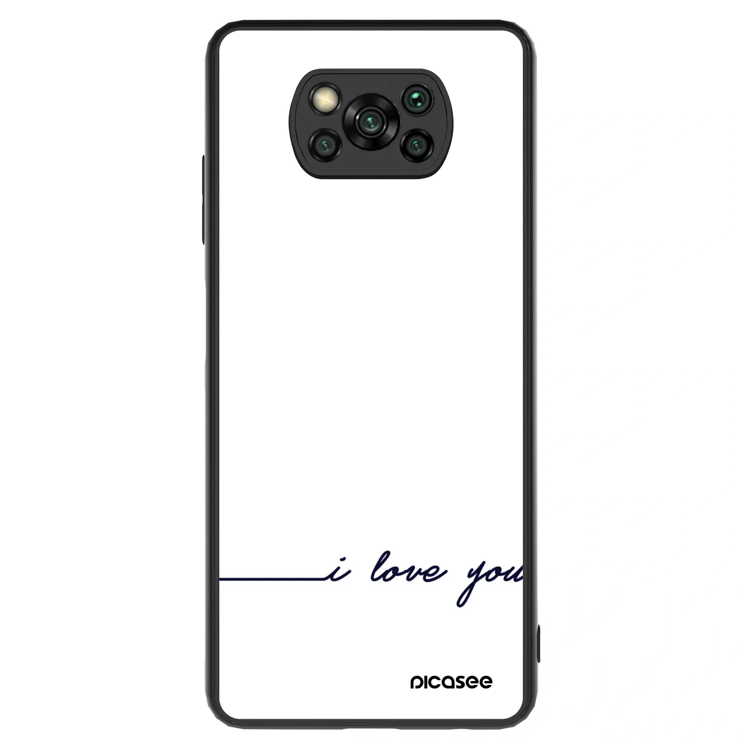 Picasee ULTIMATE CASE für Xiaomi Poco X3 - Ich liebe dich