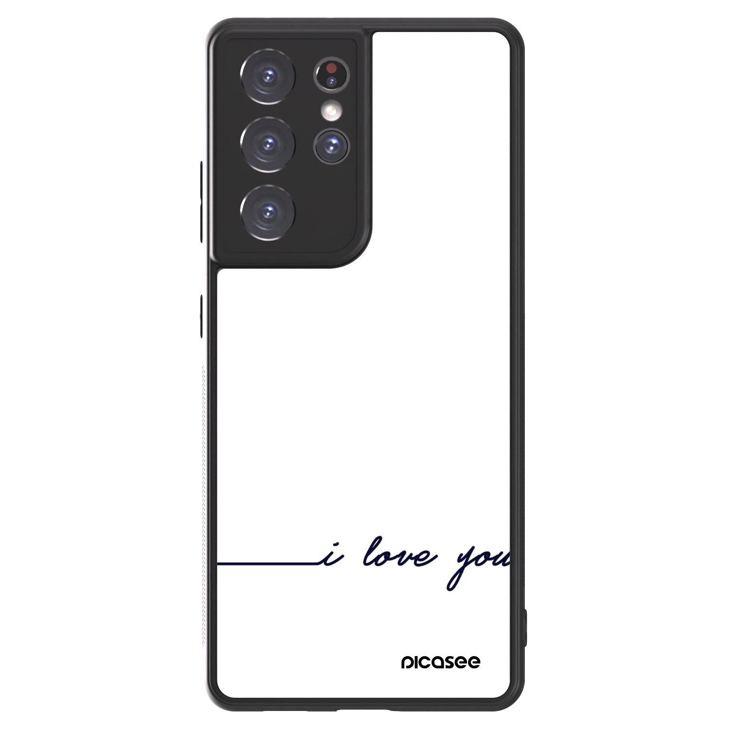 Picasee ULTIMATE CASE für Samsung Galaxy S21 Ultra 5G G998B - Ich liebe dich