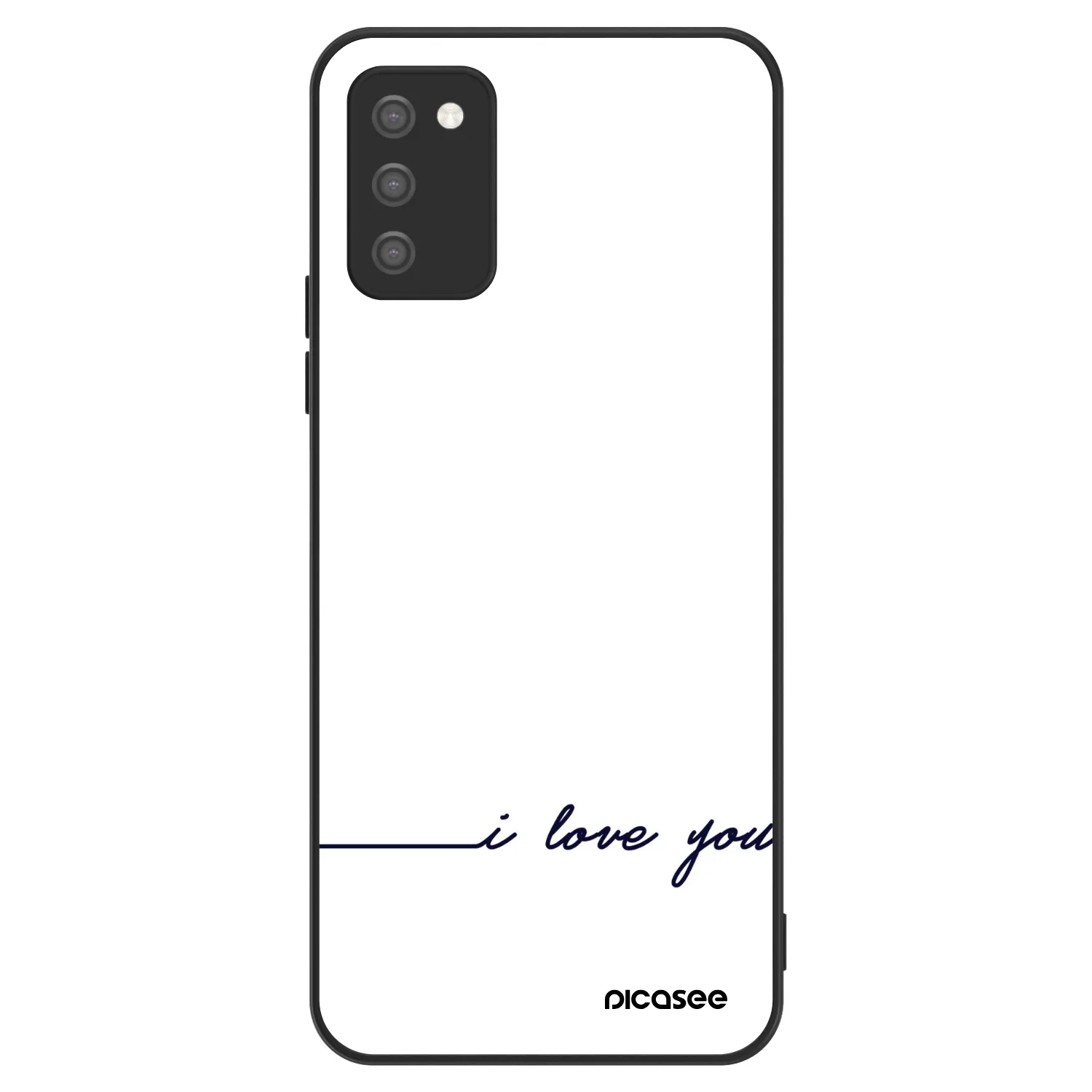Picasee ULTIMATE CASE für Samsung Galaxy A02s A025G - Ich liebe dich