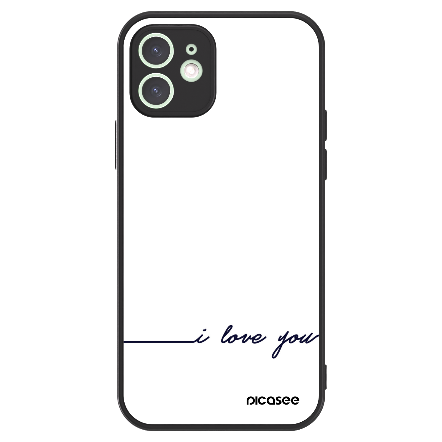 Picasee ULTIMATE CASE MagSafe für Apple iPhone 12 - Ich liebe dich