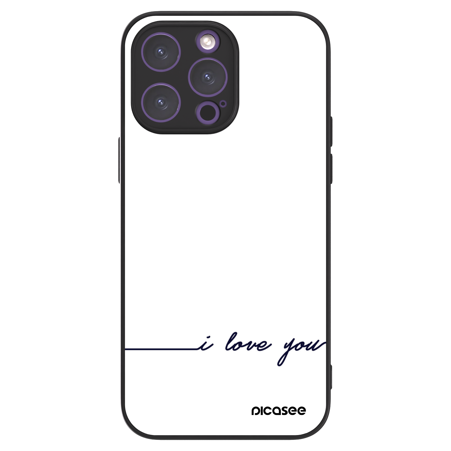 Picasee ULTIMATE CASE MagSafe für Apple iPhone 14 Pro Max - Ich liebe dich