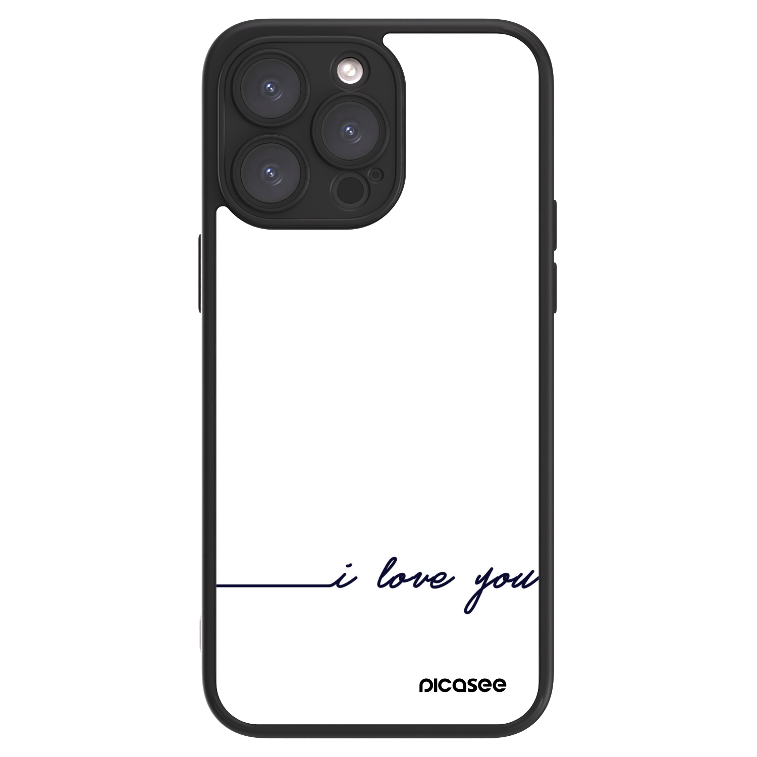 Picasee ULTIMATE CASE MagSafe für Apple iPhone 15 Pro Max - Ich liebe dich