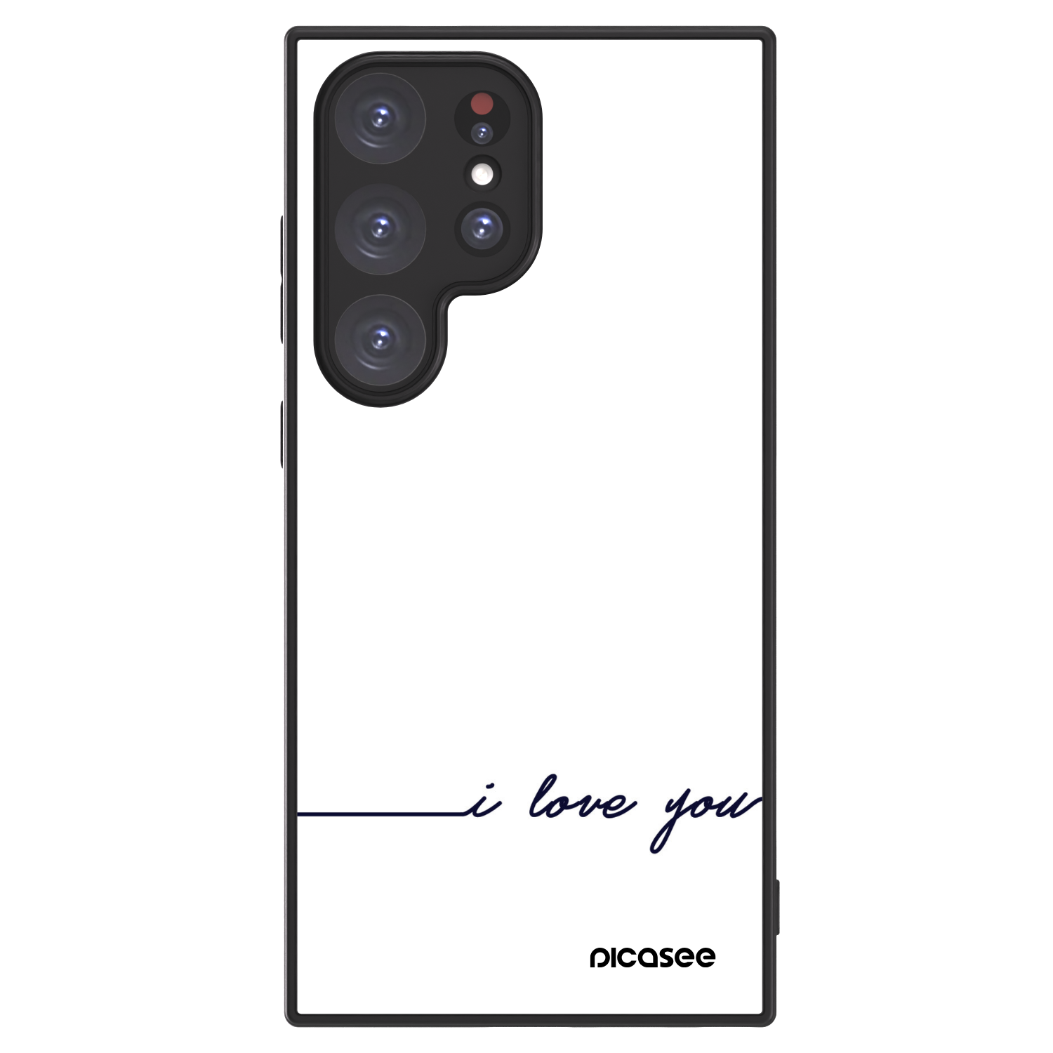Picasee ULTIMATE CASE PowerShare für Samsung Galaxy S24 Ultra S928B 5G - Ich liebe dich