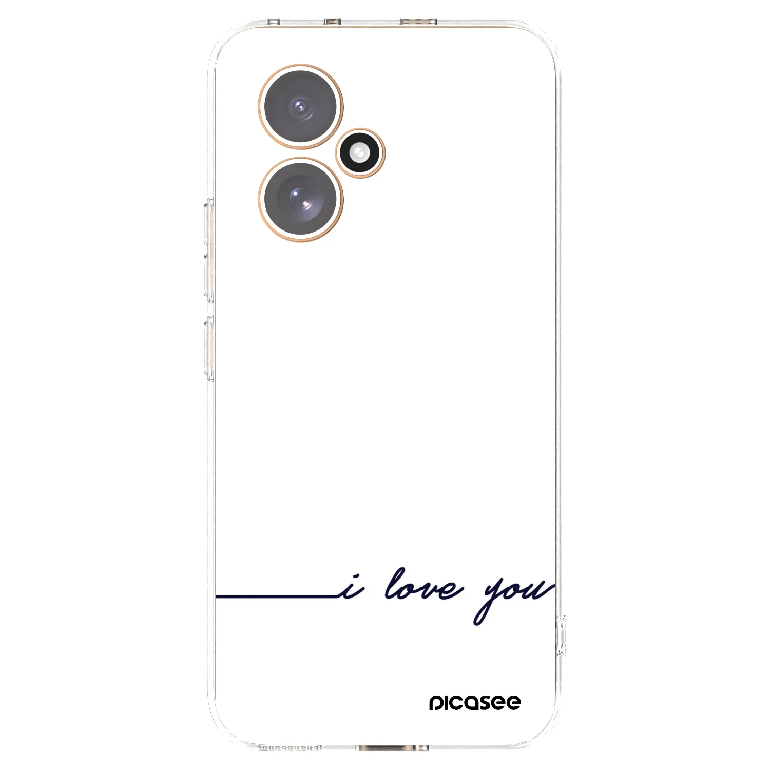 Picasee Honor 400 5G Hülle - Transparentes Silikon - Ich liebe dich