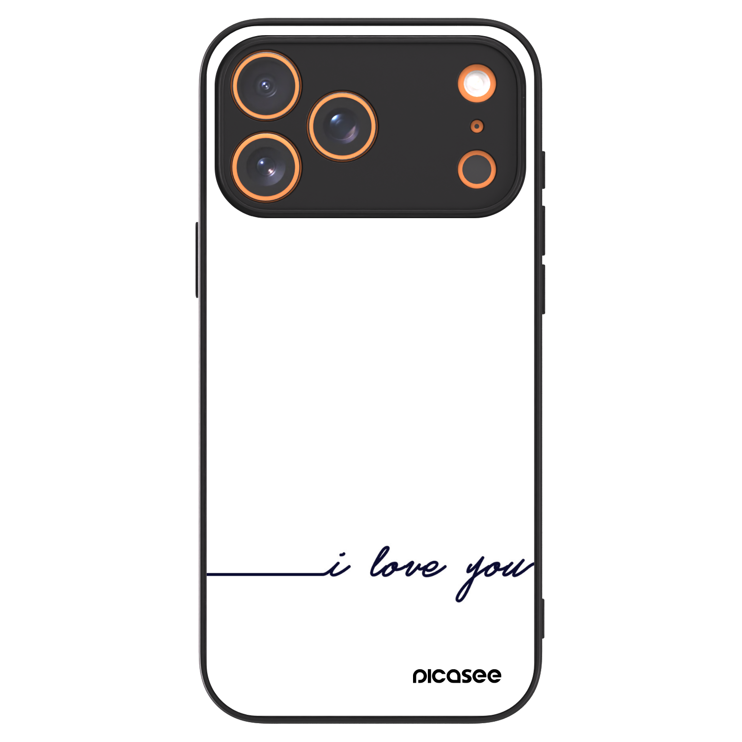 Picasee ULTIMATE CASE MagSafe für Apple iPhone 17 Pro Max - Ich liebe dich