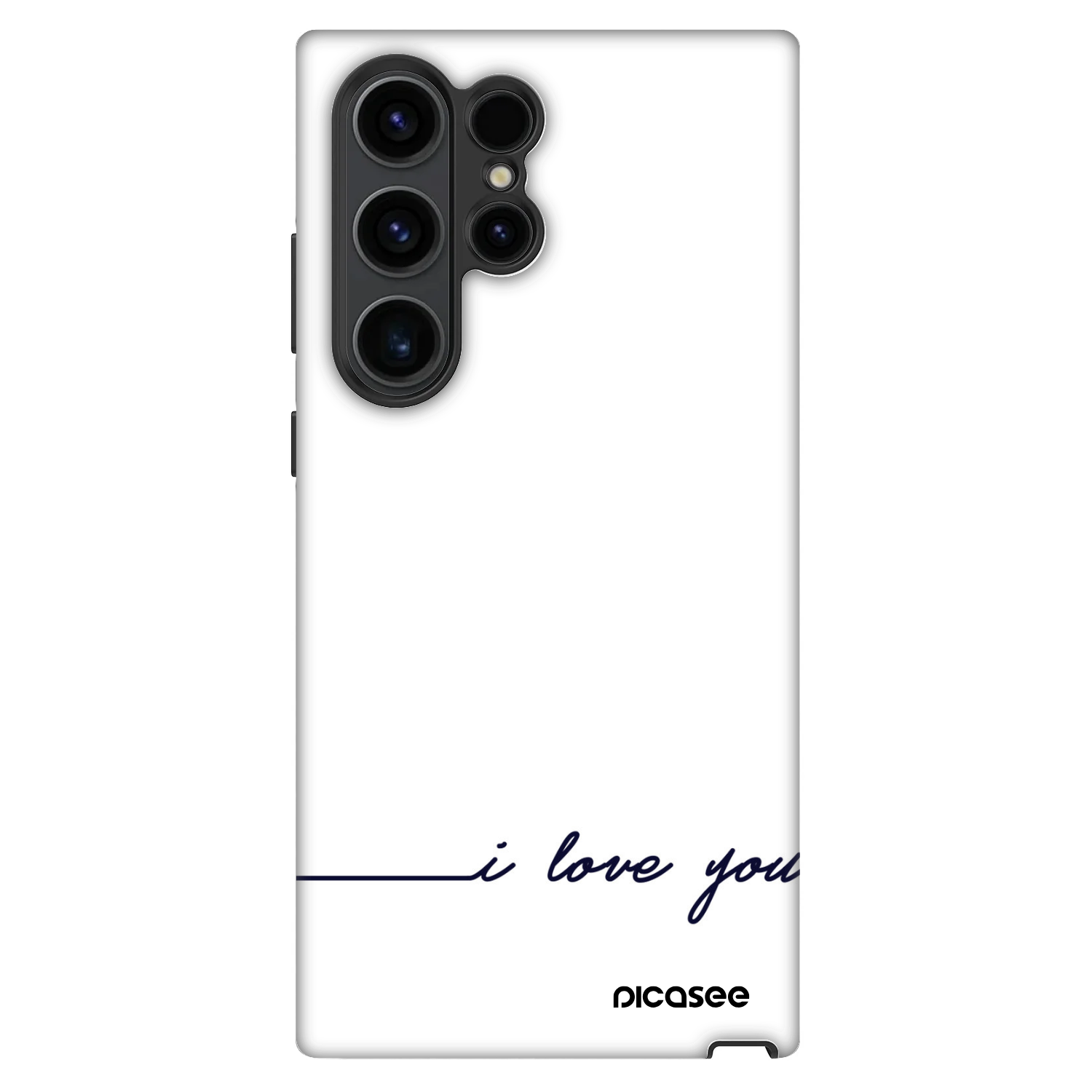 Picasee Fashion Case für Samsung Galaxy S23 Ultra 5G - Ich liebe dich