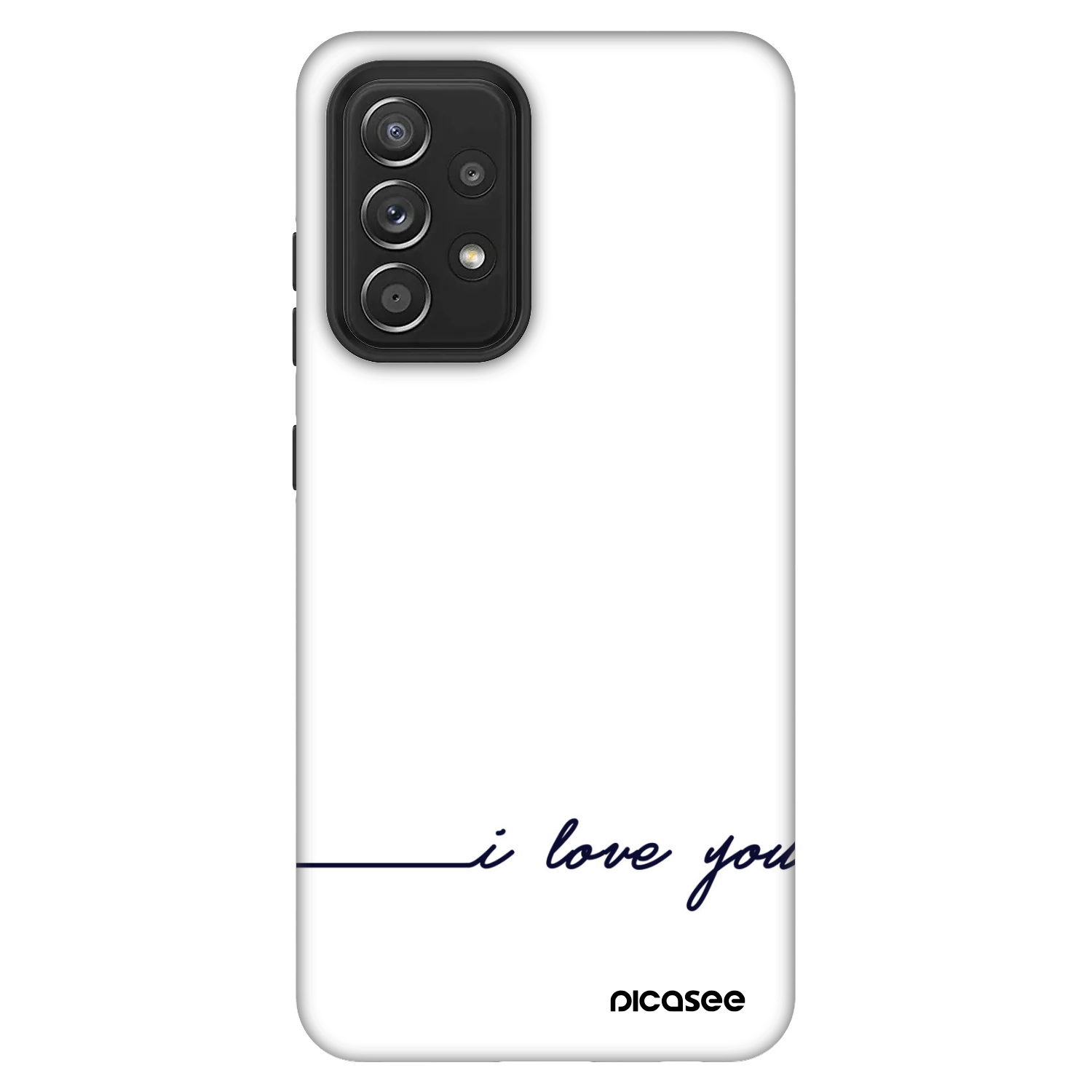 Picasee Fashion Case für Samsung Galaxy A52s 5G A528B - Ich liebe dich