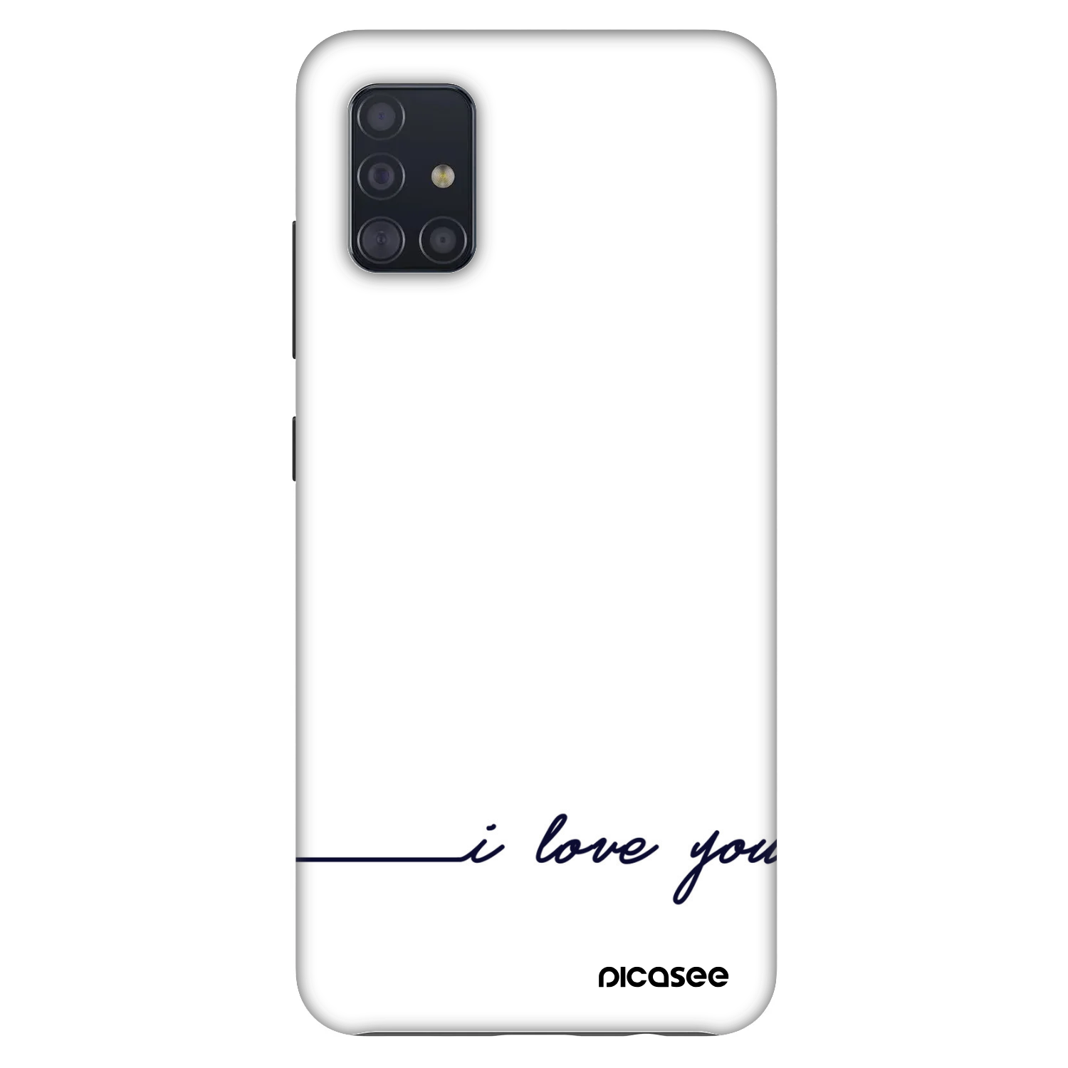 Picasee Fashion Case für Samsung Galaxy A51 A515F - Ich liebe dich