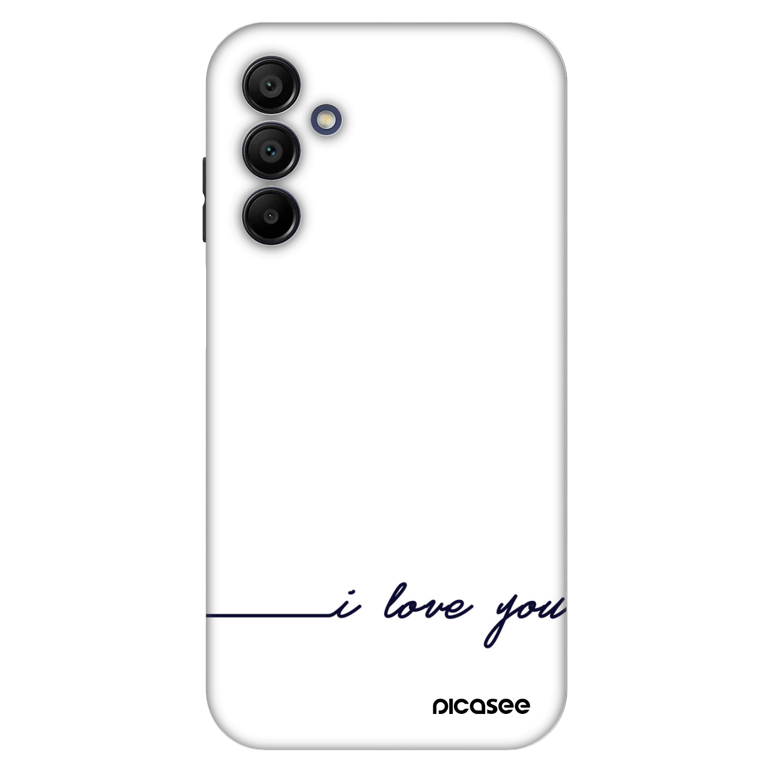 Picasee Fashion Case für Samsung Galaxy A15 A155F 4G - Ich liebe dich