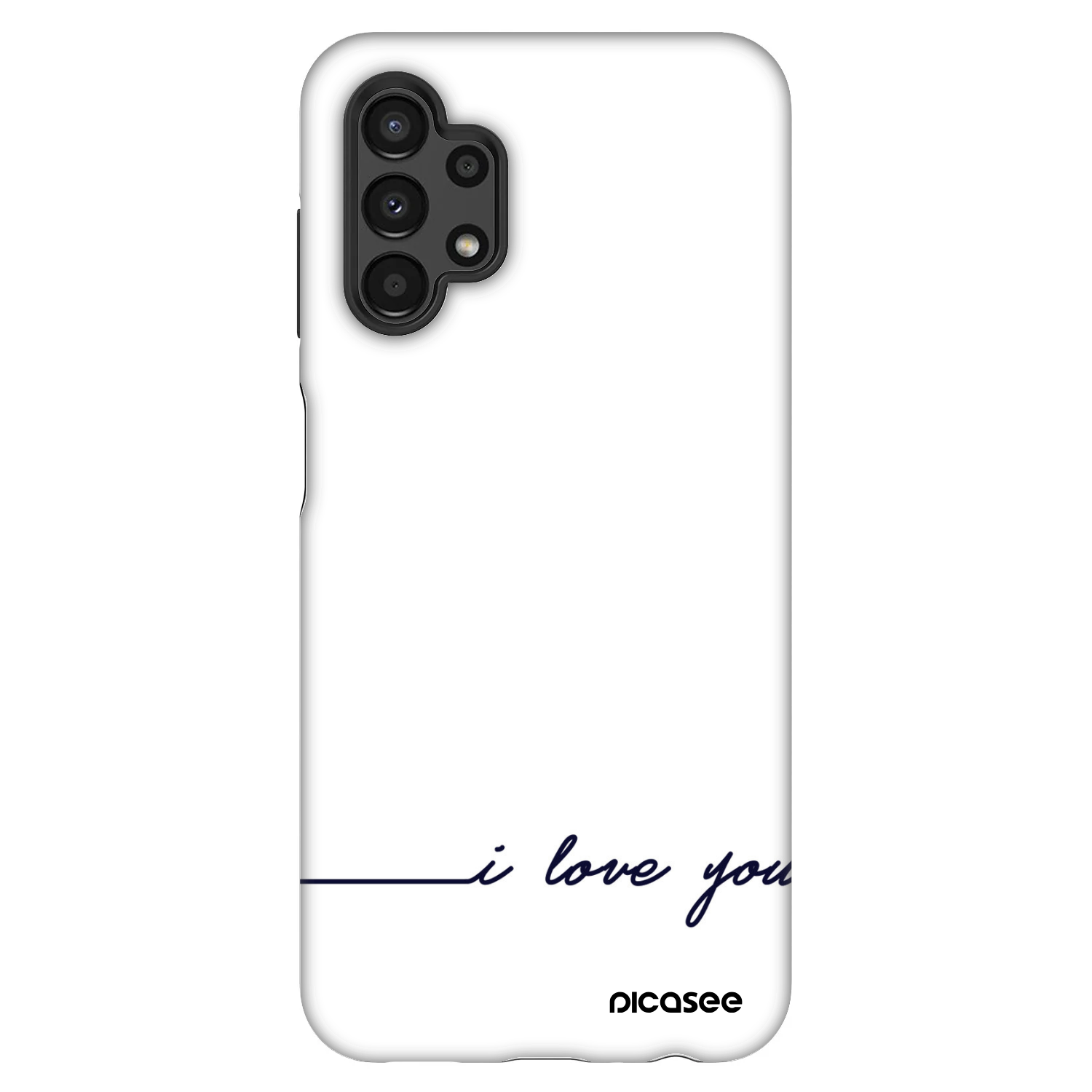 Picasee Fashion Case für Samsung Galaxy A13 4G A135 - Ich liebe dich