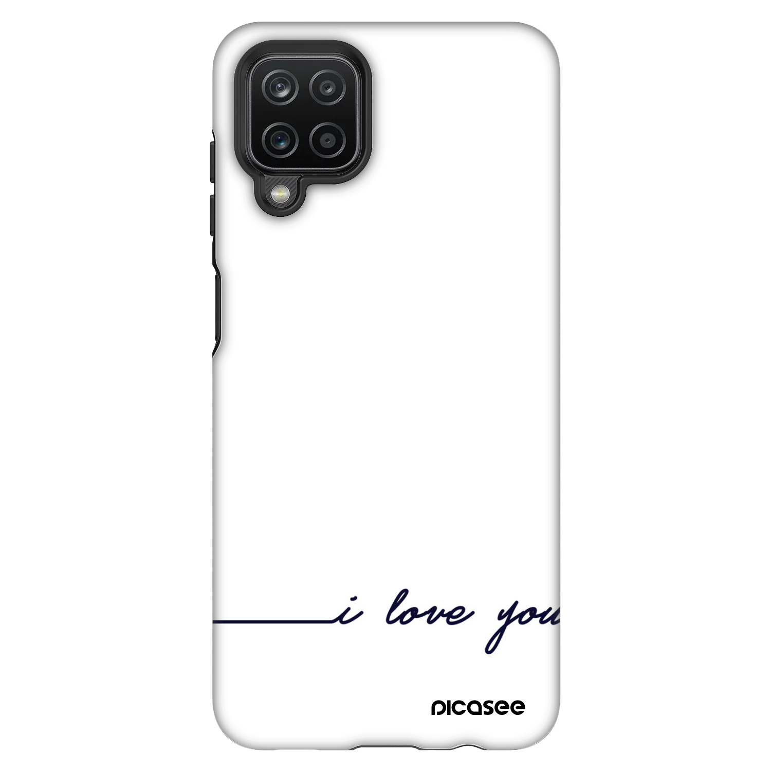 Picasee Fashion Case für Samsung Galaxy A12 A125F - Ich liebe dich