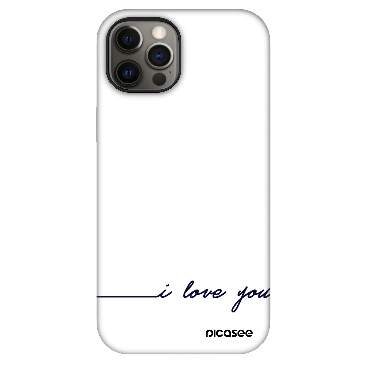 Picasee Fashion Case MagSafe für Apple iPhone 12 Pro - Ich liebe dich