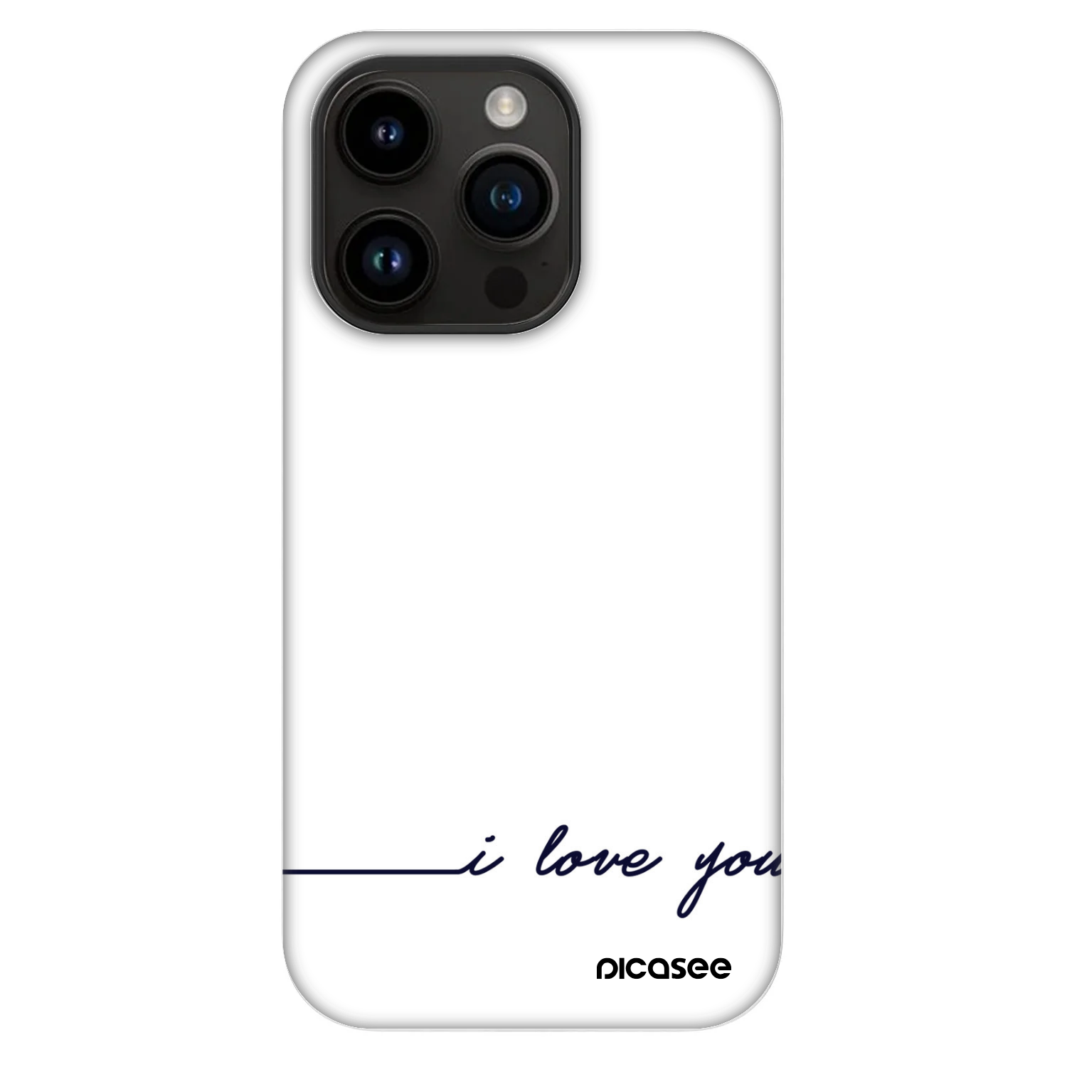 Picasee Fashion Case MagSafe für Apple iPhone 14 Pro - Ich liebe dich