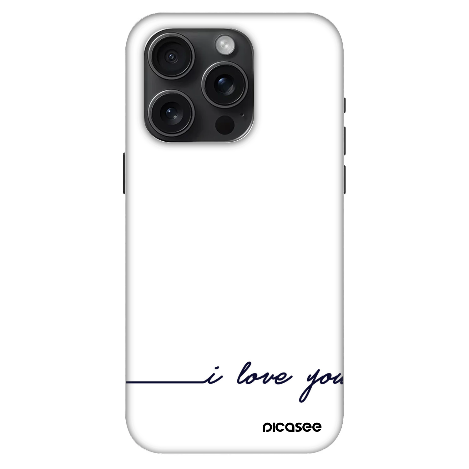 Picasee Fashion Case MagSafe für Apple iPhone 15 Pro - Ich liebe dich