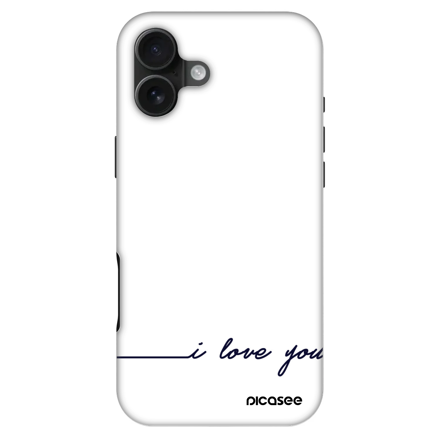 Picasee Fashion Case MagSafe für Apple iPhone 16 Plus - Ich liebe dich