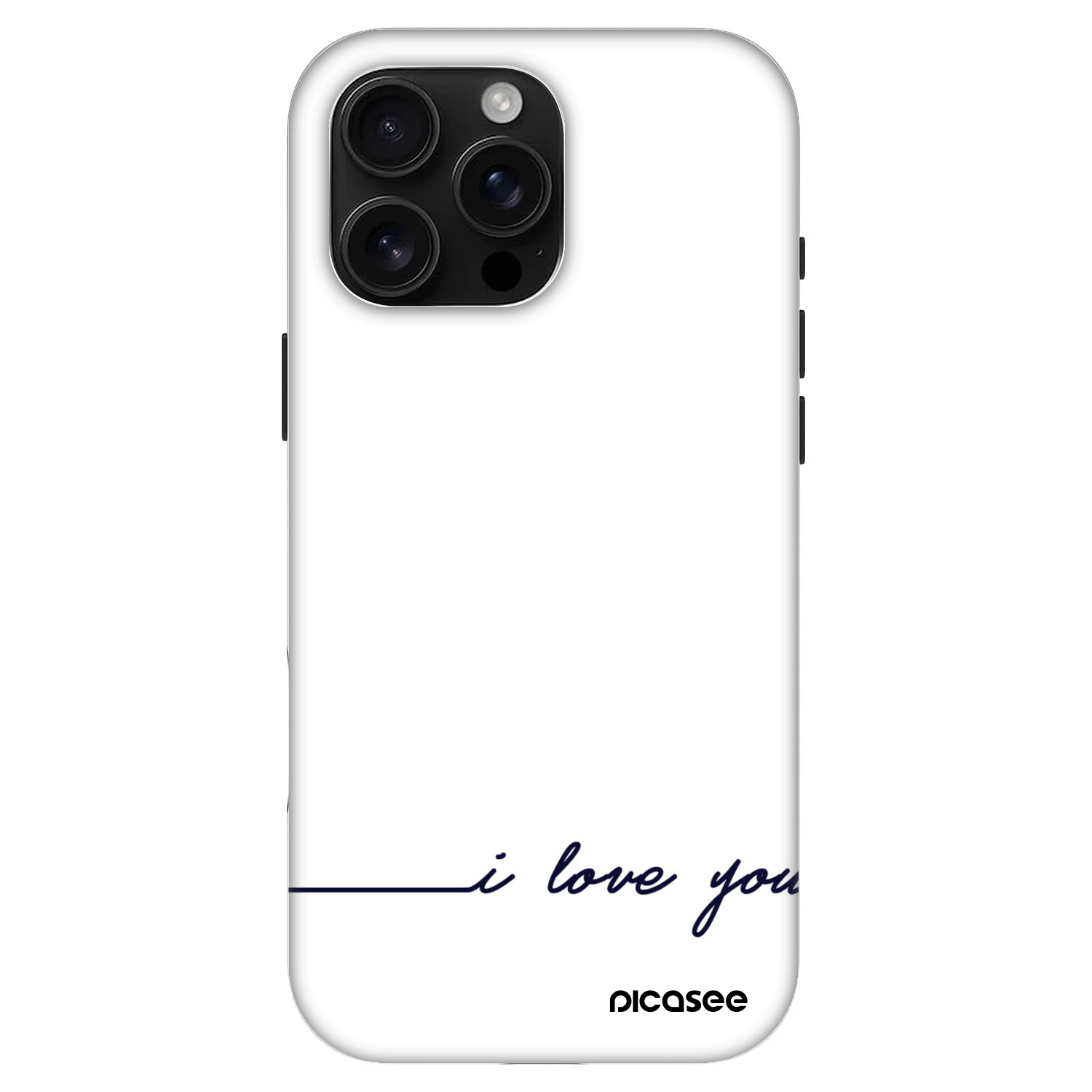 Picasee Fashion Case MagSafe für Apple iPhone 16 Pro Max - Ich liebe dich