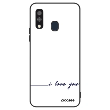 Hülle für Samsung Galaxy A40 A405F - Ich liebe dich