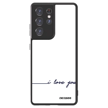 Hülle für Samsung Galaxy S21 Ultra 5G G998B - Ich liebe dich