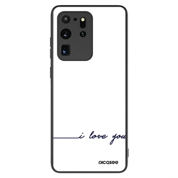 Hülle für Samsung Galaxy S20 Ultra 5G G988F - Ich liebe dich
