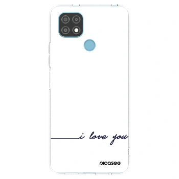 Picasee Realme C21 Hülle - Transparentes Silikon - Ich liebe dich