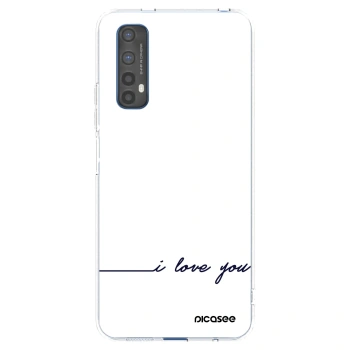 Picasee Realme 7 Hülle - Transparentes Silikon - Ich liebe dich