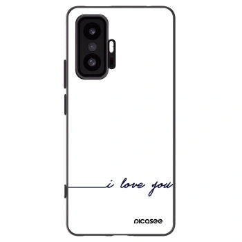 Picasee Xiaomi 11T Pro Hülle - Schwarzes Silikon - Ich liebe dich