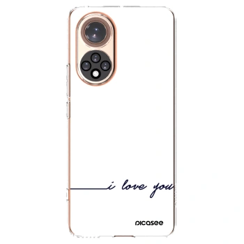 Picasee Huawei Nova 9 Hülle - Transparentes Silikon - Ich liebe dich