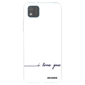 Picasee Realme C11 (2021) Hülle - Transparentes Silikon - Ich liebe dich