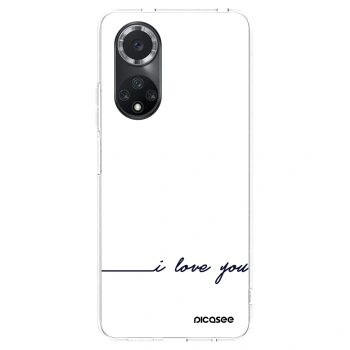Picasee Huawei Nova 9 SE Hülle - Transparentes Silikon - Ich liebe dich