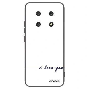 Picasee Honor Magic4 Lite 5G Hülle - Schwarzes Silikon - Ich liebe dich