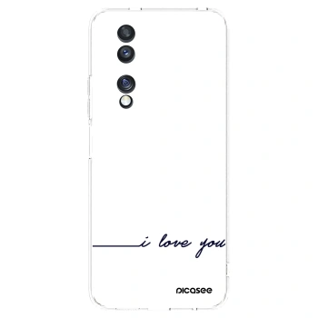 Picasee Honor 70 Hülle - Transparentes Silikon - Ich liebe dich