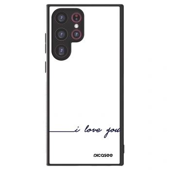 Picasee ULTIMATE CASE PowerShare für Samsung Galaxy S22 Ultra 5G - Ich liebe dich